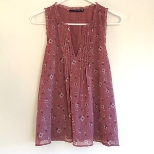 Abercrombie & Fitch floral tank size M
